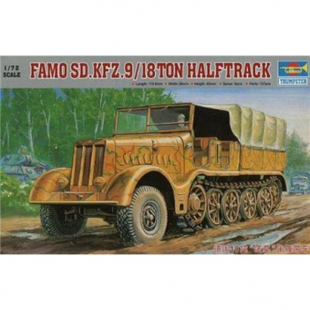 Sd, Kfz. 9/18 t    Half Track "FAMO"